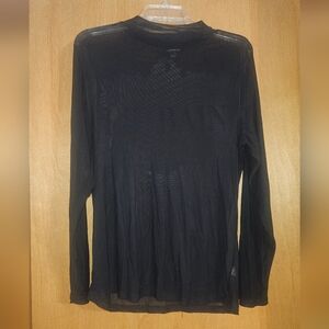 Torrid black mesh top